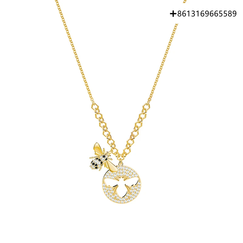 HERO Original Copy 1:1SWA Bee Necklace Logo Gift Preferred Free Package Manufacturers Wholesale
HERO Original Copy 1:1SWA Bee Necklace Logo Gift Preferred Free Package Manufacturers Wholesale