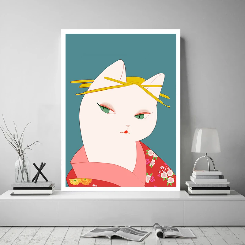 Креативная животная очаровательная Кошка в китайском стиле Картина на холсте постер и принты Настенная картина для гостиной домашний деко...
Креативная животная очаровательная Кошка в китайском стиле Картина на холсте постер и принты Настенная картина для гостиной домашний деко...