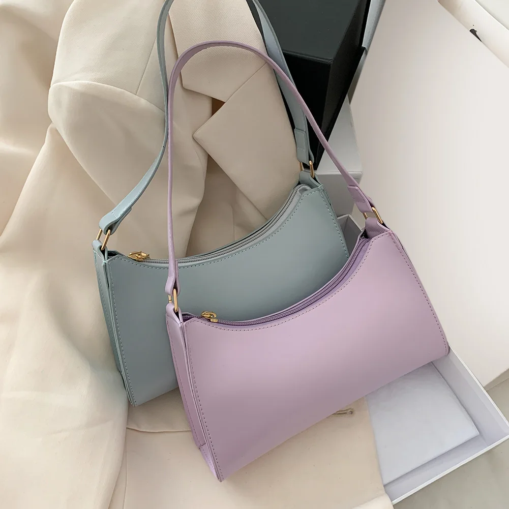 Bags For Women 2020 Popular Simple Female Underarm Bags Daily PU Leather Sling Handbag Purses Women Elegant Small Shoulder Bag
Bags For Women 2020 Popular Simple Female Underarm Bags Daily PU Leather Sling Handbag Purses Women Elegant Small Shoulder Bag