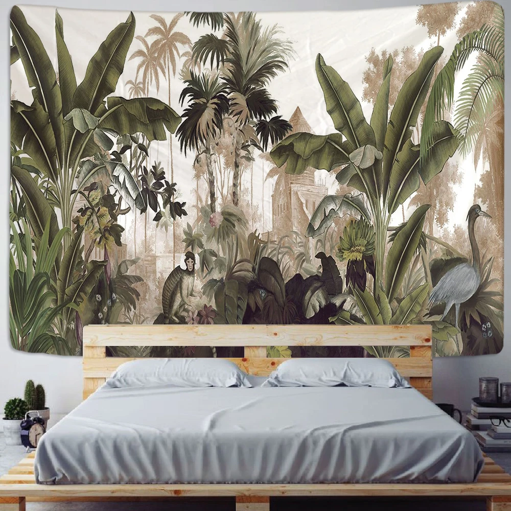Boho Decor Plant Printed Tapestry Wall Hanging Nordic Ins Home Living Room Bedroom Fabric Hanging Painting Background Decoration
Boho Decor Plant Printed Tapestry Wall Hanging Nordic Ins Home Living Room Bedroom Fabric Hanging Painting Background Decoration