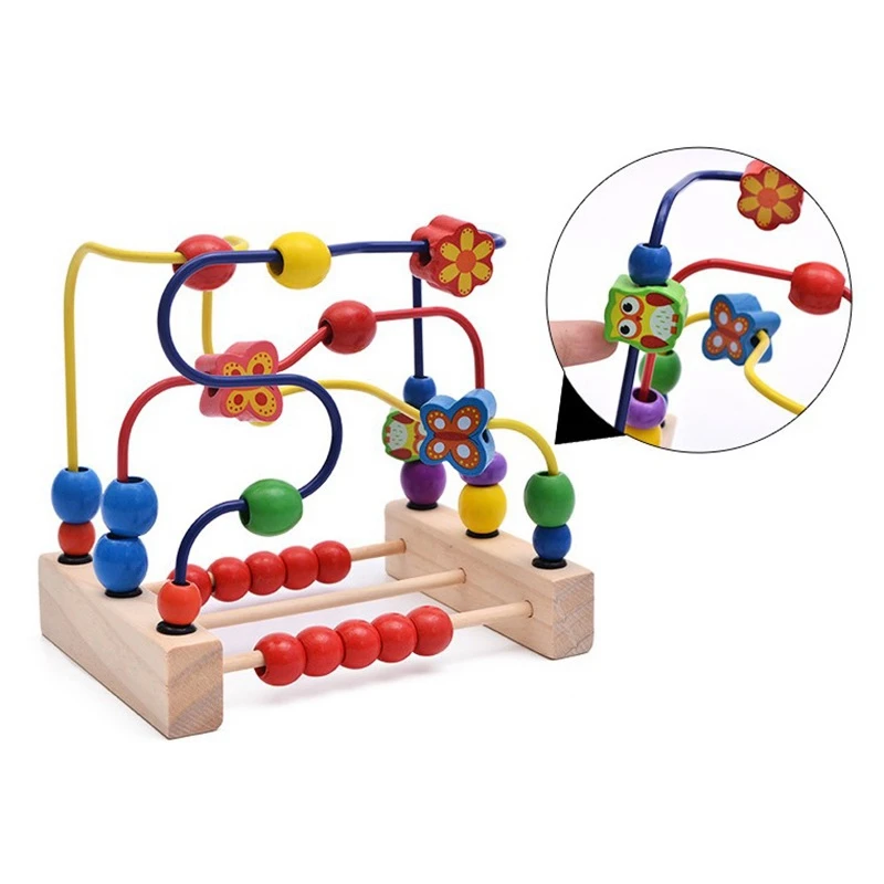 Wooden Bead Maze Toys Kids Toy Roller Coaster Blocks Puzzle Toys for Baby Learning Early Educational Toys
Wooden Bead Maze Toys Kids Toy Roller Coaster Blocks Puzzle Toys for Baby Learning Early Educational Toys