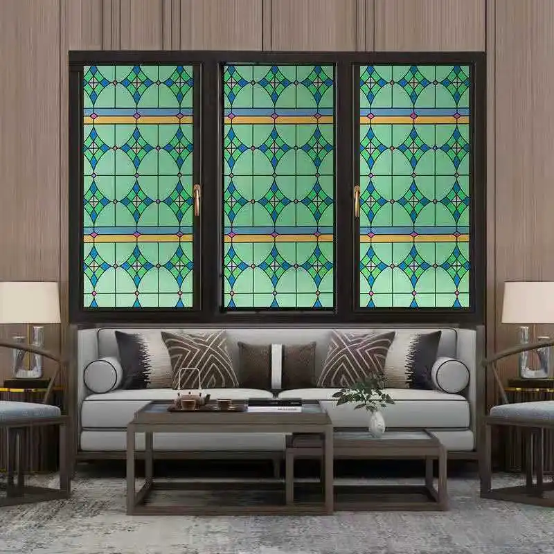 Decorative Static Cling Window Film with Privacy Non Adhesive Vinyl Anti Uv Heat Control Window Stickers Film on Bathroom Door
Decorative Static Cling Window Film with Privacy Non Adhesive Vinyl Anti Uv Heat Control Window Stickers Film on Bathroom Door