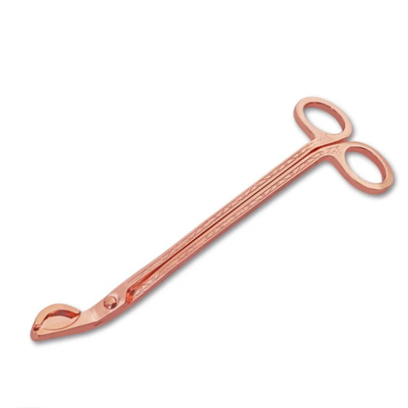 1pc 180*57mm Candle Wick Trimmer Stainless Steel Candle scissors trim wick Cutter Snuffer