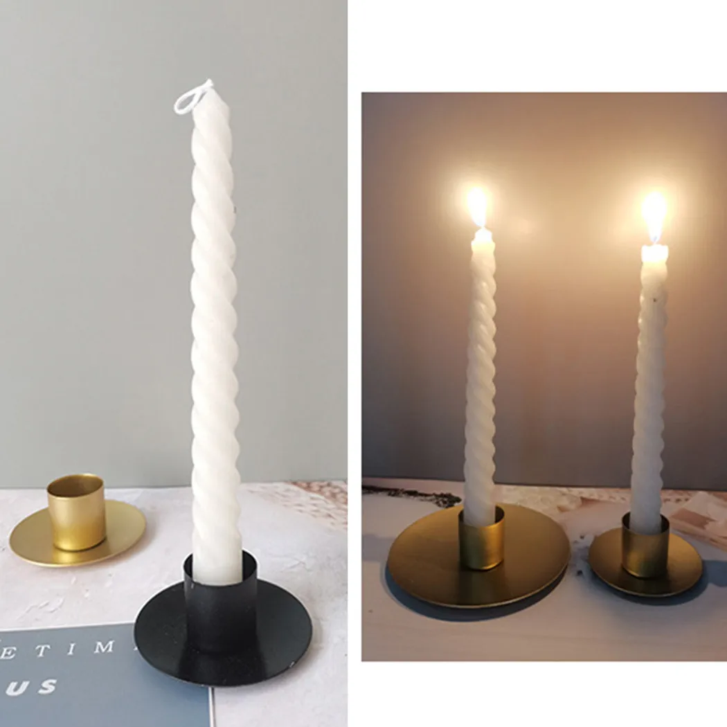 Candle Holder Iron 7*3*2.7cm/10*3*2.7cm Candlestick Desktop Decor Wedding Party Festival Candelabra Home Decor
Candle Holder Iron 7*3*2.7cm/10*3*2.7cm Candlestick Desktop Decor Wedding Party Festival Candelabra Home Decor
