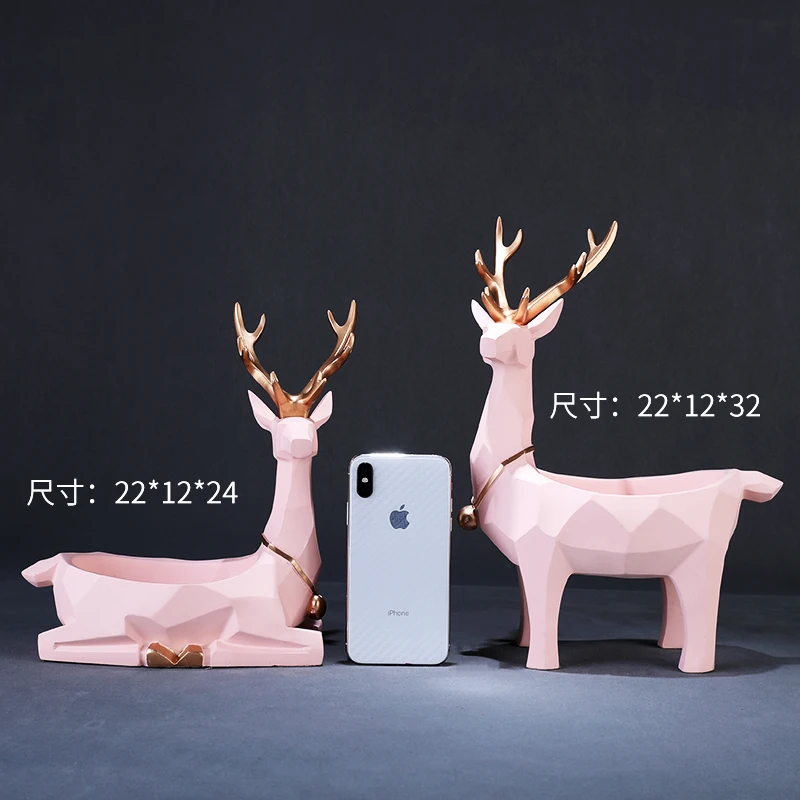 Nordic Deer Ornaments Resin Art Creative Animal Personality Vintage Crafts Ornaments Decoration Maison Home Accessories DA60BJ
Nordic Deer Ornaments Resin Art Creative Animal Personality Vintage Crafts Ornaments Decoration Maison Home Accessories DA60BJ