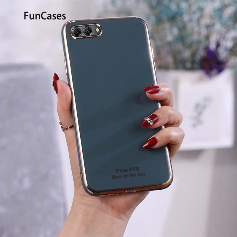 Простой защитный чехол для Huawei Nova 3 мягкий силиконовый telefoon Y6 2019 Y5 2S 3e 3i 2018 Y9 Y7 4 4E