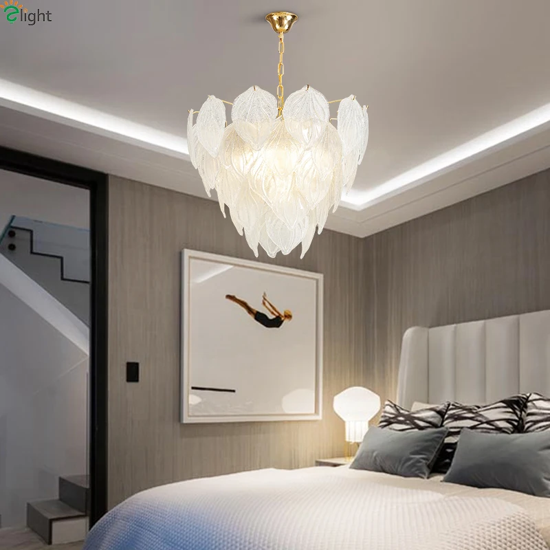 Modern Glass Leaf Led Chandeliers Lighting Chandelier Lights Bedroom Hanging Lights Fixtures Gold Metal Living Room Led Pendant
Modern Glass Leaf Led Chandeliers Lighting Chandelier Lights Bedroom Hanging Lights Fixtures Gold Metal Living Room Led Pendant