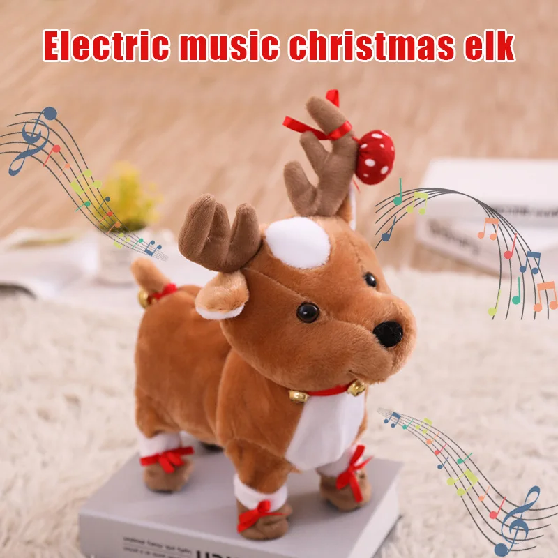 Electric Christmas Deer Music Doll Toy Plush Gift Cute Soft for Children Kids ZJ55
Electric Christmas Deer Music Doll Toy Plush Gift Cute Soft for Children Kids ZJ55