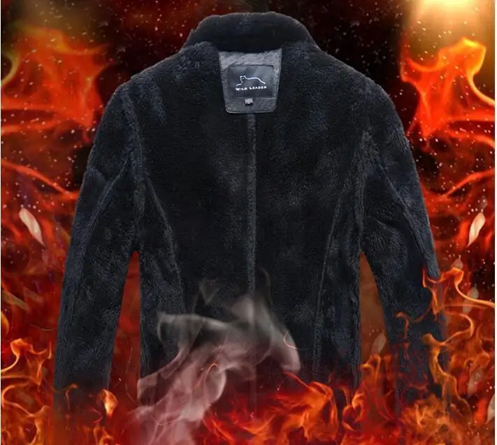 coat New arrival Fur one Slim thick Men's leather jacket high quality Male Winter Bomber Jackets Outerwear
coat New arrival Fur one Slim thick Men's leather jacket high quality Male Winter Bomber Jackets Outerwear