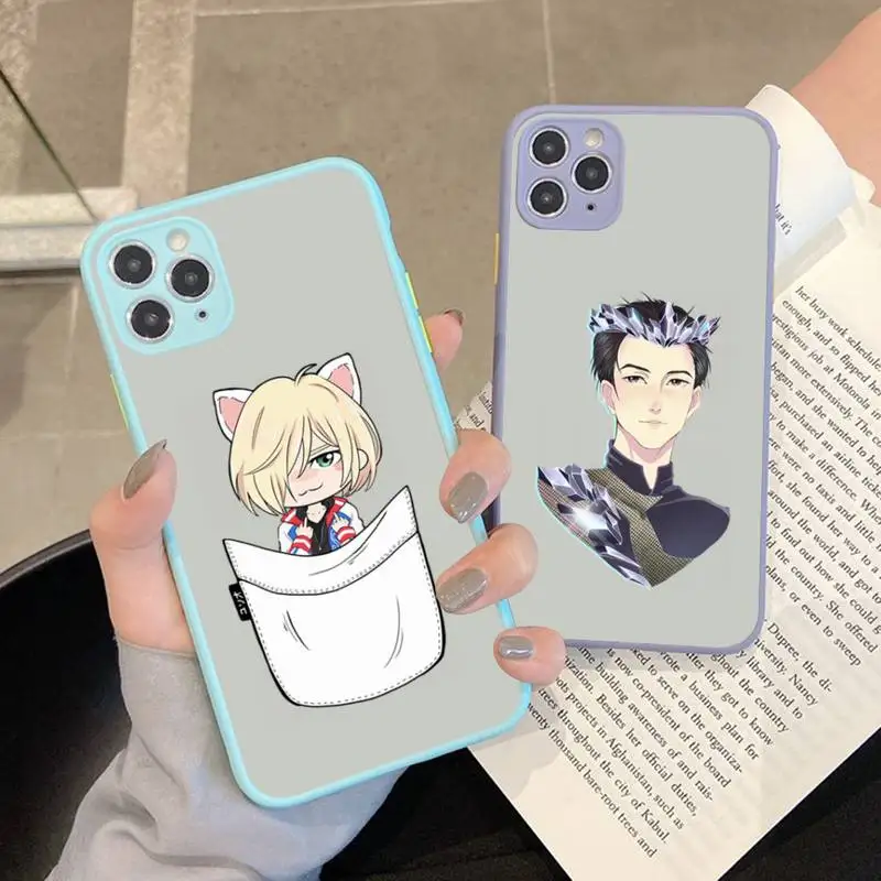 Yinuoda Yuri On Ice Phone Case for iPhone X XR XS 7 8 Plus 11 12 13 pro MAX 13mini Translucent Matte Shockproof Case
Yinuoda Yuri On Ice Phone Case for iPhone X XR XS 7 8 Plus 11 12 13 pro MAX 13mini Translucent Matte Shockproof Case