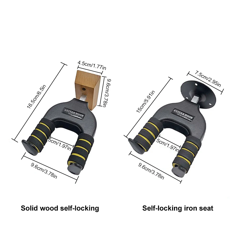 Gravity Automatic Locking Universal Guitar Racks Wall Hanger Hook Holder Mount for Bass Ukulele Stringed Instruments
Gravity Automatic Locking Universal Guitar Racks Wall Hanger Hook Holder Mount for Bass Ukulele Stringed Instruments