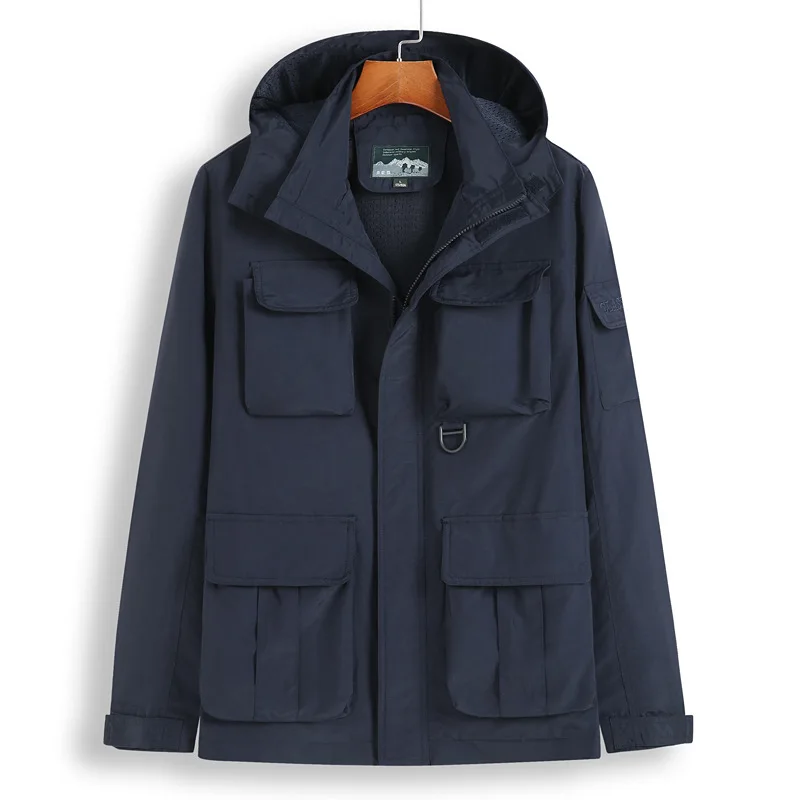 Mens Jackets Men's Spring Autumn Multi-pocket Military Jacket Tactical Coat Men Casual Windbreaker Outerwear Male Plus size 7XL
Mens Jackets Men's Spring Autumn Multi-pocket Military Jacket Tactical Coat Men Casual Windbreaker Outerwear Male Plus size 7XL