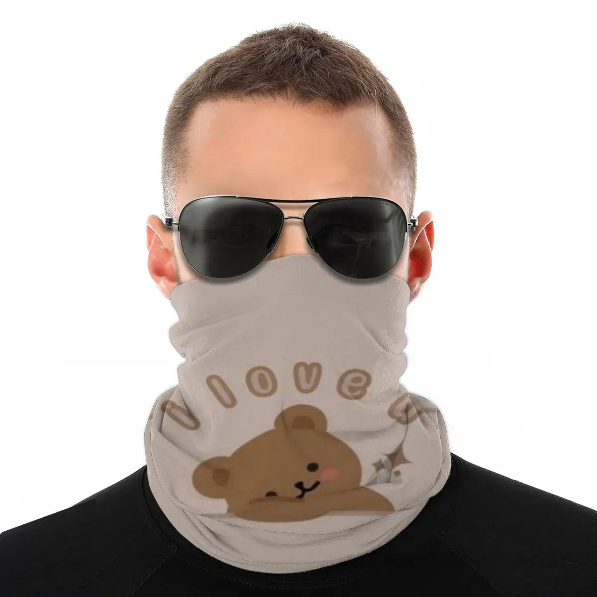 Cuteness Bear Scarf Half Face Mask Unisex Halloween Tube Mask Tubular Bandana Dustproof Headwear Cycling Climbing
Cuteness Bear Scarf Half Face Mask Unisex Halloween Tube Mask Tubular Bandana Dustproof Headwear Cycling Climbing