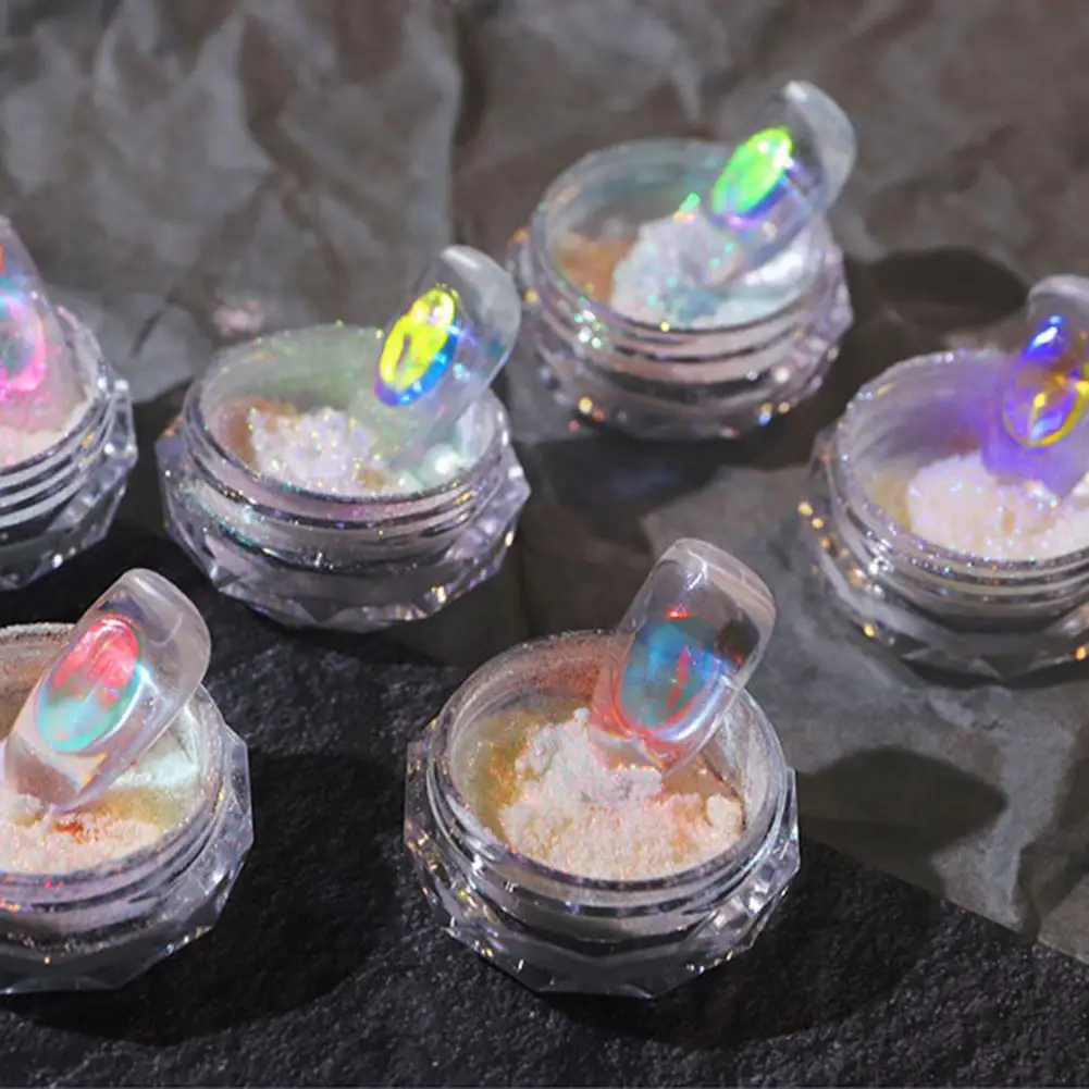 New 1 Box Nail Mirror Pigment Powder Auroraes Effect Nail Glitter Metallic Color for Nail Art UV Gel Polishing With 1 Nail Stick
New 1 Box Nail Mirror Pigment Powder Auroraes Effect Nail Glitter Metallic Color for Nail Art UV Gel Polishing With 1 Nail Stick