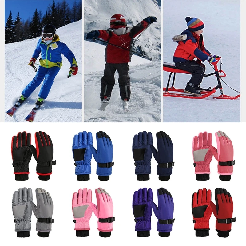 Children Skiing Cycling Gloves Thick Warm Mittens Waterproof Windproof Outdoor Sports Snowboard Gloves for Kids
Children Skiing Cycling Gloves Thick Warm Mittens Waterproof Windproof Outdoor Sports Snowboard Gloves for Kids
