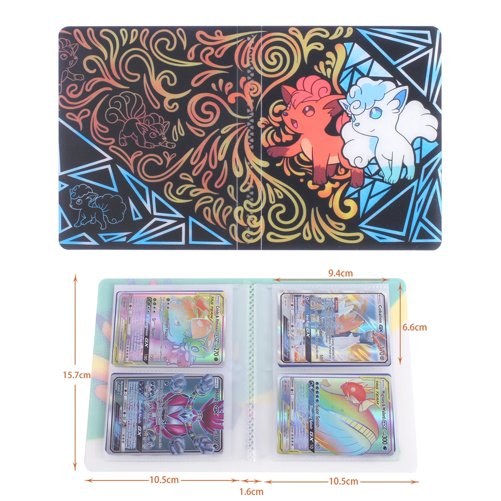 Cartoon Anime 80Pcs Holder Album Toy Collection Game Pokemones Cards Album Book Top for Kids Gift
Cartoon Anime 80Pcs Holder Album Toy Collection Game Pokemones Cards Album Book Top for Kids Gift