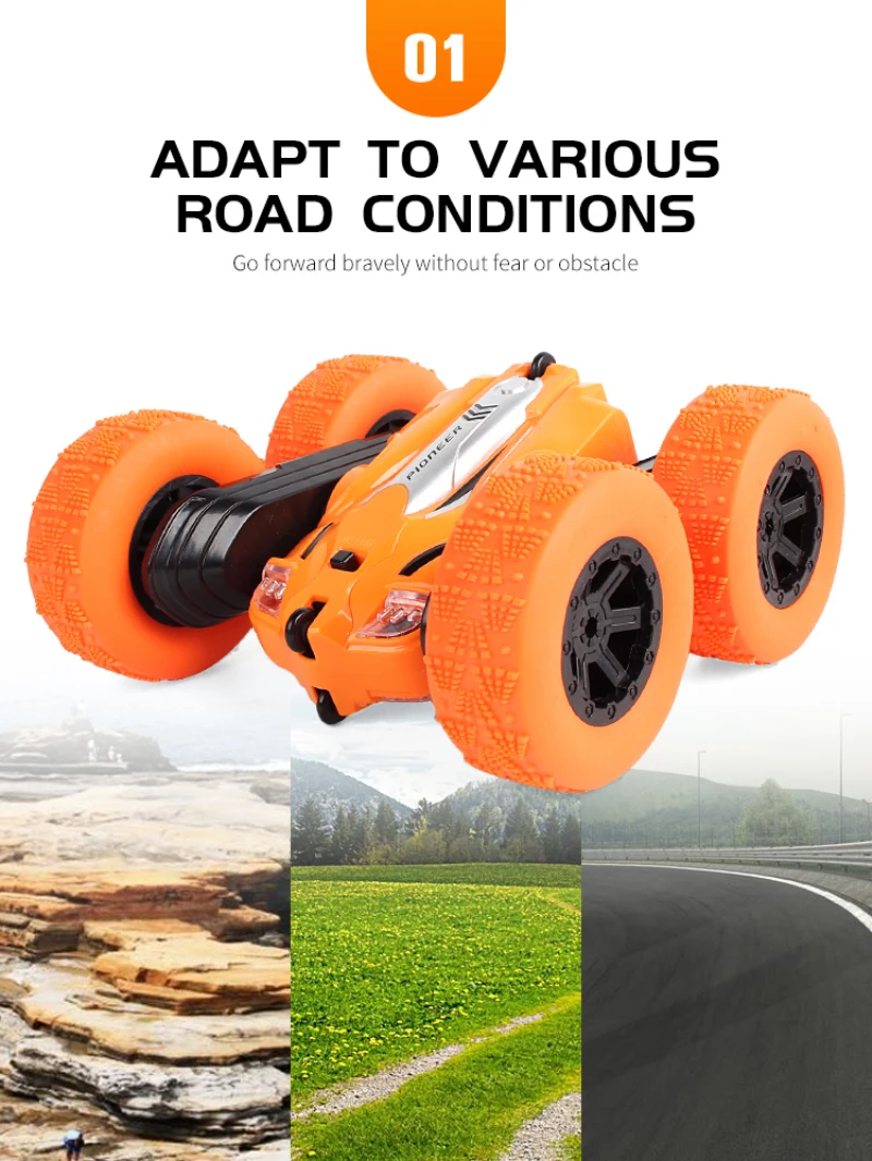 New Double-sided body rolling 360 degree stunt Remote Control Car Racing Car Double Side Stunt Car kid best gift toy model
New Double-sided body rolling 360 degree stunt Remote Control Car Racing Car Double Side Stunt Car kid best gift toy model