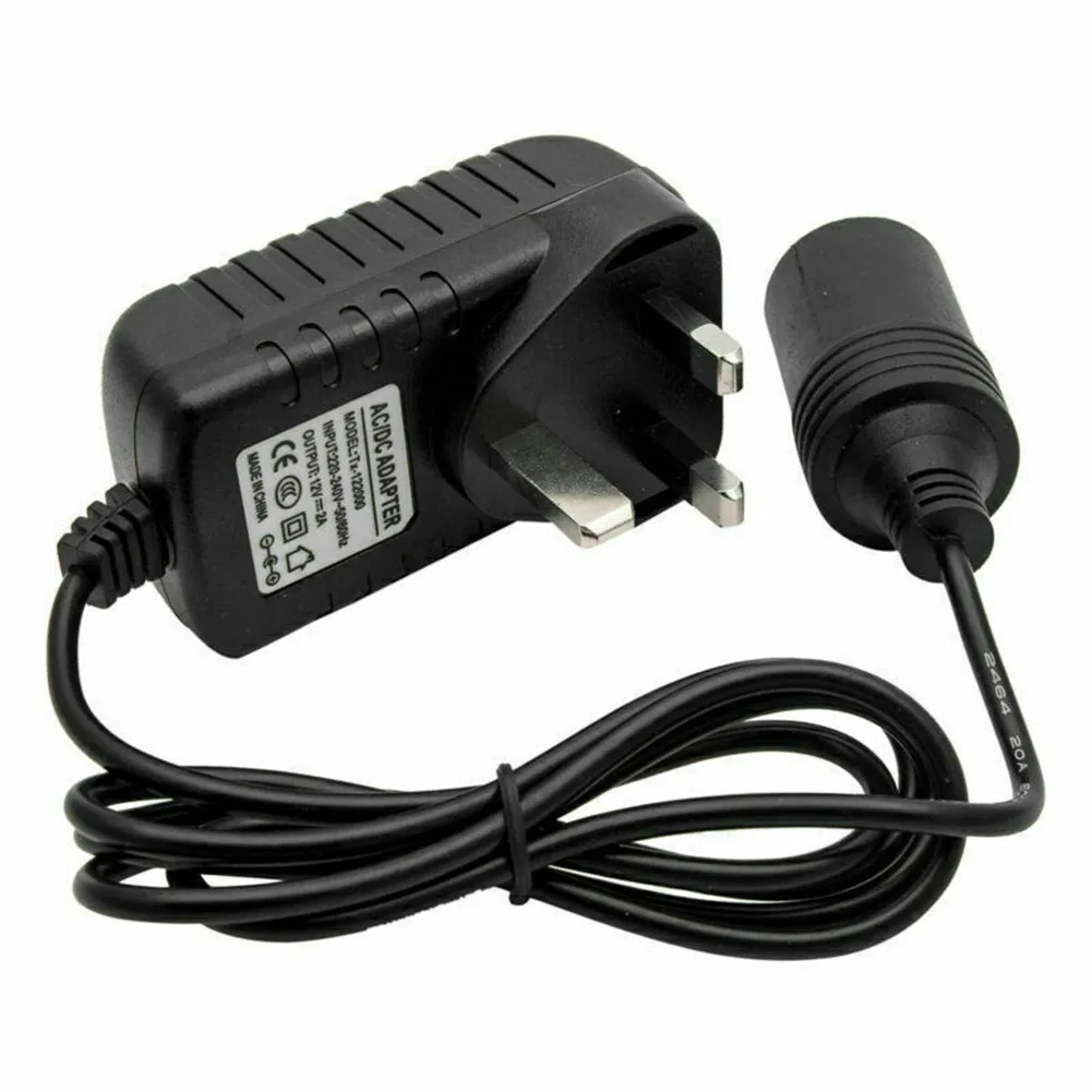 UK 240V Mains Plug To 12V Socket Adapter Car -Cigarette-Lighter Power Converter Universal AC/ DC Power Converter
UK 240V Mains Plug To 12V Socket Adapter Car -Cigarette-Lighter Power Converter Universal AC/ DC Power Converter