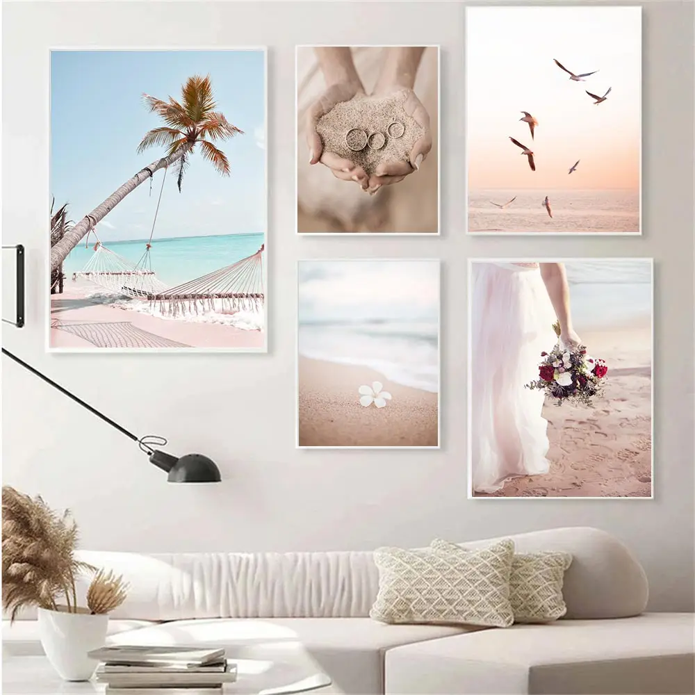 Nordic Beach Hearts Flower Coconut Tree Wall Art Poster Holding The Sand Print Quotes Canvas Painting Modern Pictures Home Decor
Nordic Beach Hearts Flower Coconut Tree Wall Art Poster Holding The Sand Print Quotes Canvas Painting Modern Pictures Home Decor
