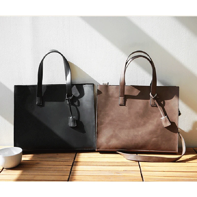 Men's Briefcase Handbag Female Lawyer Bag Leather Handbag Business Vintage Bag For Laptop Storage Documents Unisex Tote Bags X1C
Men's Briefcase Handbag Female Lawyer Bag Leather Handbag Business Vintage Bag For Laptop Storage Documents Unisex Tote Bags X1C