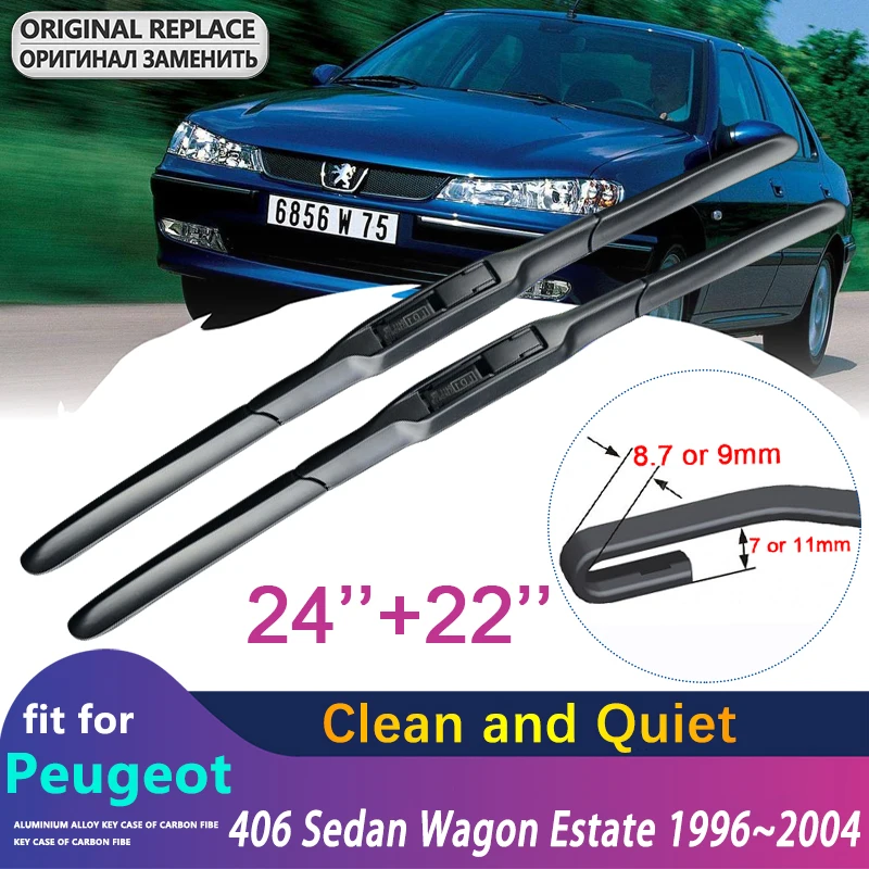 for Peugeot 406 Sedan Wagon Estate 1996~2004 1997 1998 1999 2000 2001 2002 2003 Front Windscreen Car Wiper Blade Car Accessories
for Peugeot 406 Sedan Wagon Estate 1996~2004 1997 1998 1999 2000 2001 2002 2003 Front Windscreen Car Wiper Blade Car Accessories