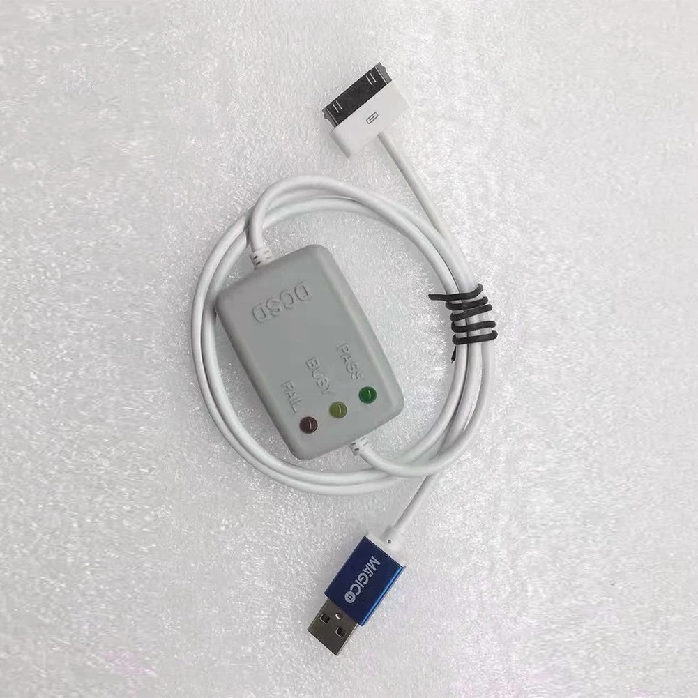 30Pin DCSD Serial Port Engineering Cable Debugging Change IMEI SN Number Cable Compatible with IP 4/4S and IPAD 2/3/4 Baseband
30Pin DCSD Serial Port Engineering Cable Debugging Change IMEI SN Number Cable Compatible with IP 4/4S and IPAD 2/3/4 Baseband