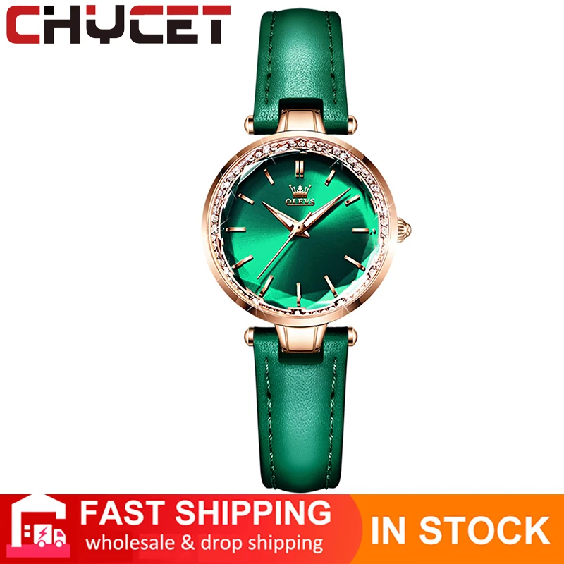 CHYCET NEW Lady Watches Women Quartz Watch Casual Fashion Luxury Easy to Read Arabic Numerals Simple Dial PU Leather Strap
CHYCET NEW Lady Watches Women Quartz Watch Casual Fashion Luxury Easy to Read Arabic Numerals Simple Dial PU Leather Strap