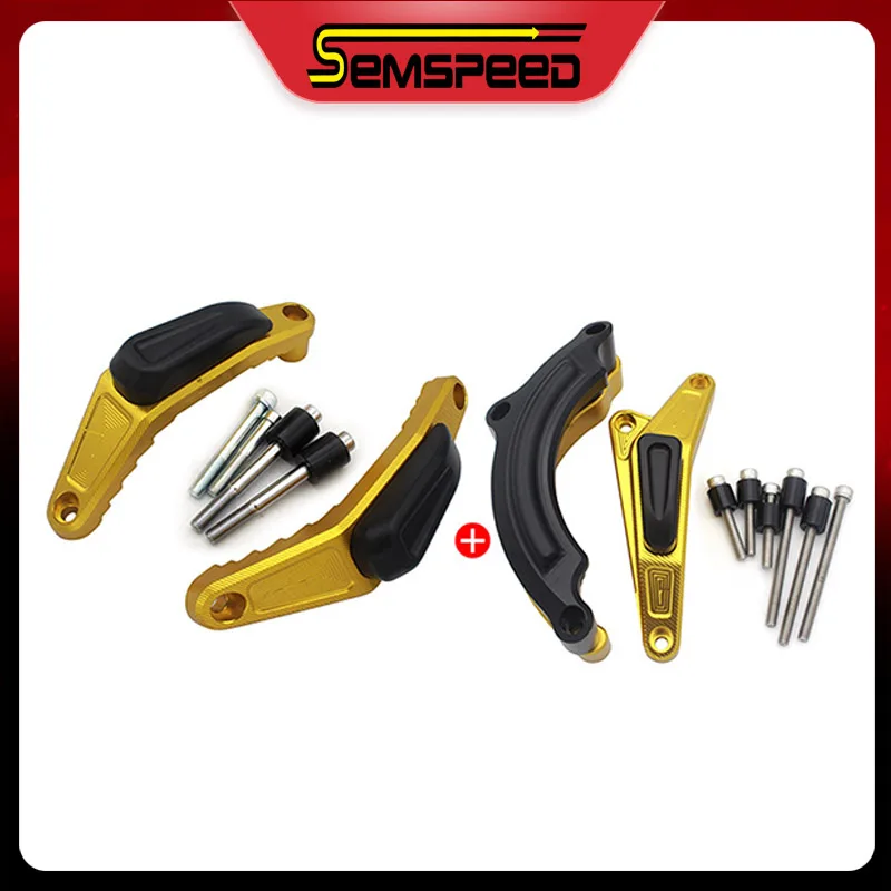 For YAMAHA MT-09 FZ09 TRACER 900 XSR900 2014-2020 SEMSPEED Motorcycle Fairing Crash Frame Slider Engine Guard Falling Protection
For YAMAHA MT-09 FZ09 TRACER 900 XSR900 2014-2020 SEMSPEED Motorcycle Fairing Crash Frame Slider Engine Guard Falling Protection