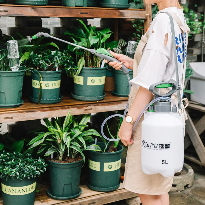 5L Sprayer Air Compression Pump Garden Pressure Sprayer Irrigation Flower Plant Comes Can Pesticide Fertilizer Spray Tool