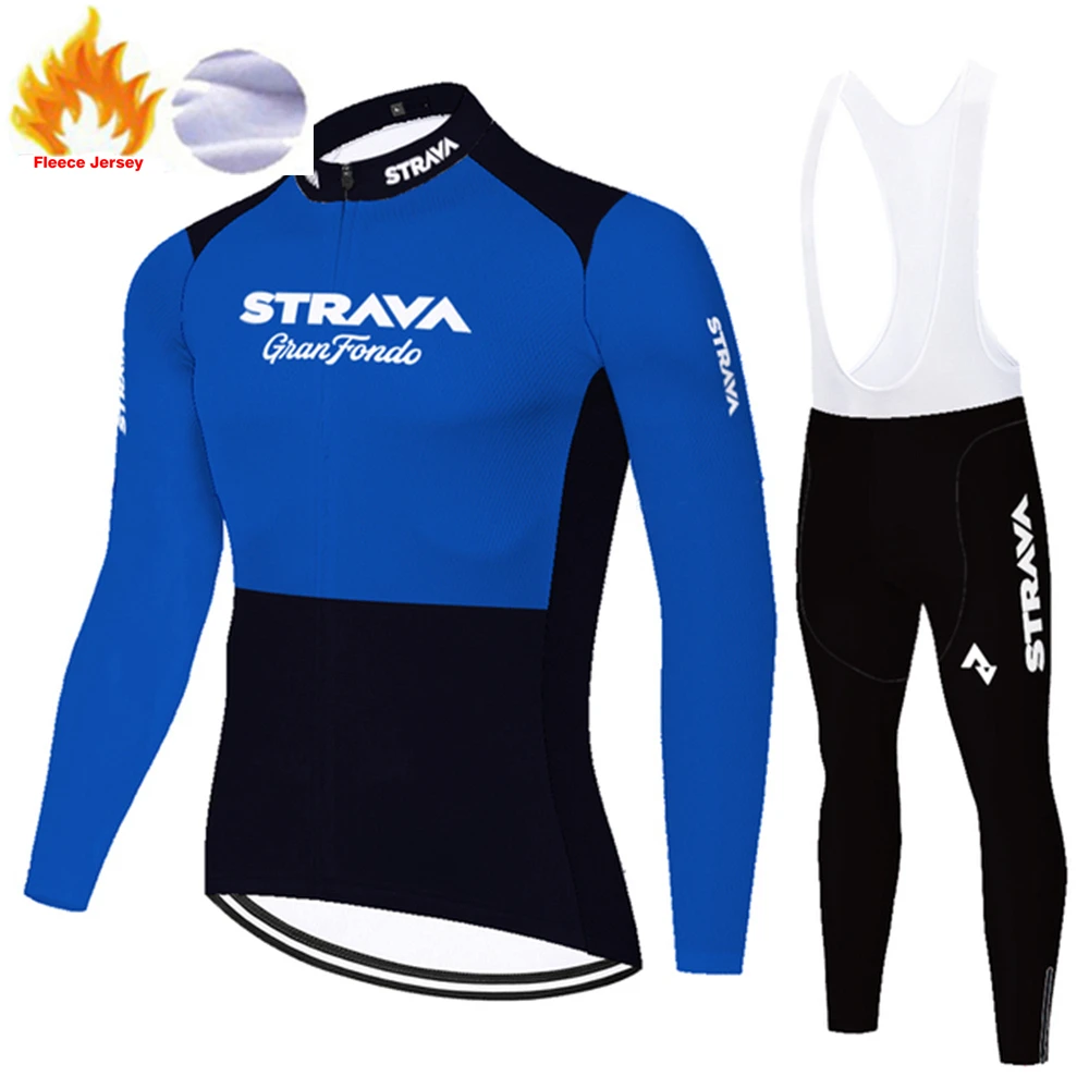 Winter Thermal Fleece Set Cycling Clothes Men's Jersey Suit Sport Riding Bike MTB Clothing Bib Pants Warm Sets STRAVA
Winter Thermal Fleece Set Cycling Clothes Men's Jersey Suit Sport Riding Bike MTB Clothing Bib Pants Warm Sets STRAVA