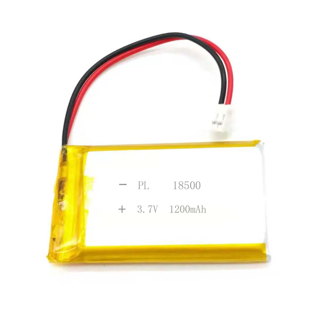 MSDS Verified 2/5/20/200/1000/10000pcs 3.7V 1200mAh 18500 Li Lithium Polymer ion Battery with 2.0mm JST
MSDS Verified 2/5/20/200/1000/10000pcs 3.7V 1200mAh 18500 Li Lithium Polymer ion Battery with 2.0mm JST
