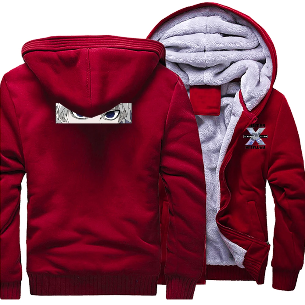 HUNTER×HUNTER Killua Zoldyck Sad Eyes Japan Anime Thick Men Hoodies Sweatshirts Winter Tracksuit Streetwear Men's Loose Coat
HUNTER×HUNTER Killua Zoldyck Sad Eyes Japan Anime Thick Men Hoodies Sweatshirts Winter Tracksuit Streetwear Men's Loose Coat