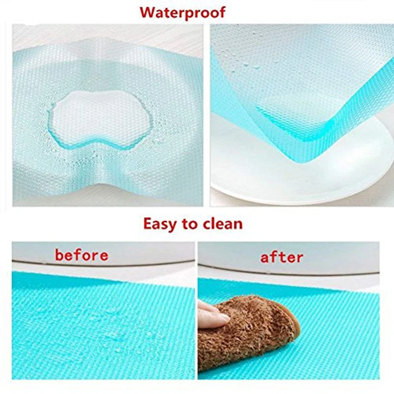 4pcs/Stylish Refrigerator Mat Can Be Reused Waterproof Pad Can Be Cut Washed Cabinet Mat Vegetable Fruit Foam Pad
4pcs/Stylish Refrigerator Mat Can Be Reused Waterproof Pad Can Be Cut Washed Cabinet Mat Vegetable Fruit Foam Pad
