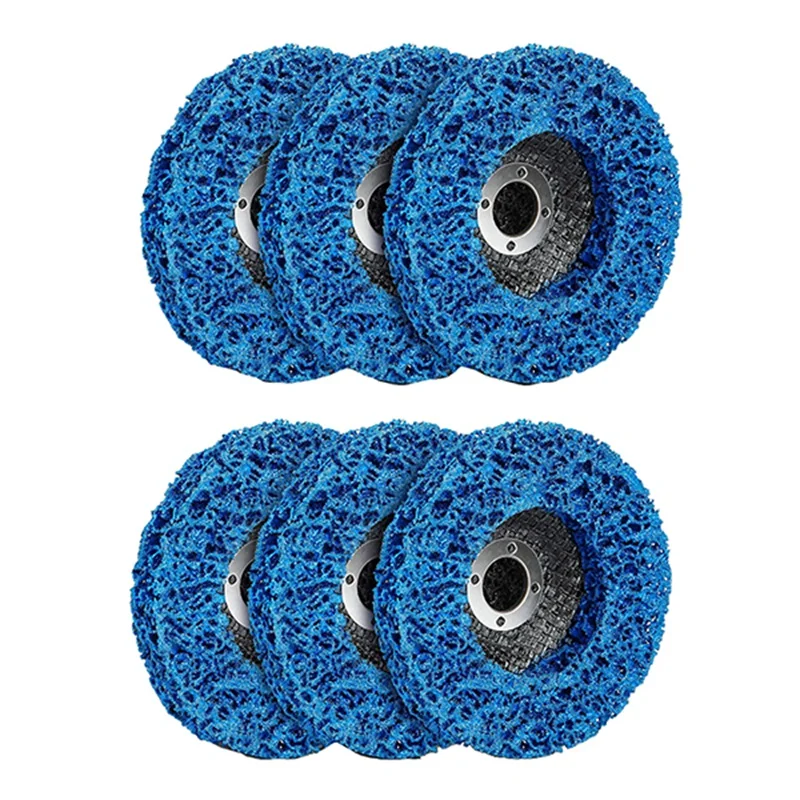 6 Pcs Paint Stripping Disc Wheel Rust Stripper Strip Discs for 100mm Angle Grinder for Wood Metal Fiberglass Products
6 Pcs Paint Stripping Disc Wheel Rust Stripper Strip Discs for 100mm Angle Grinder for Wood Metal Fiberglass Products