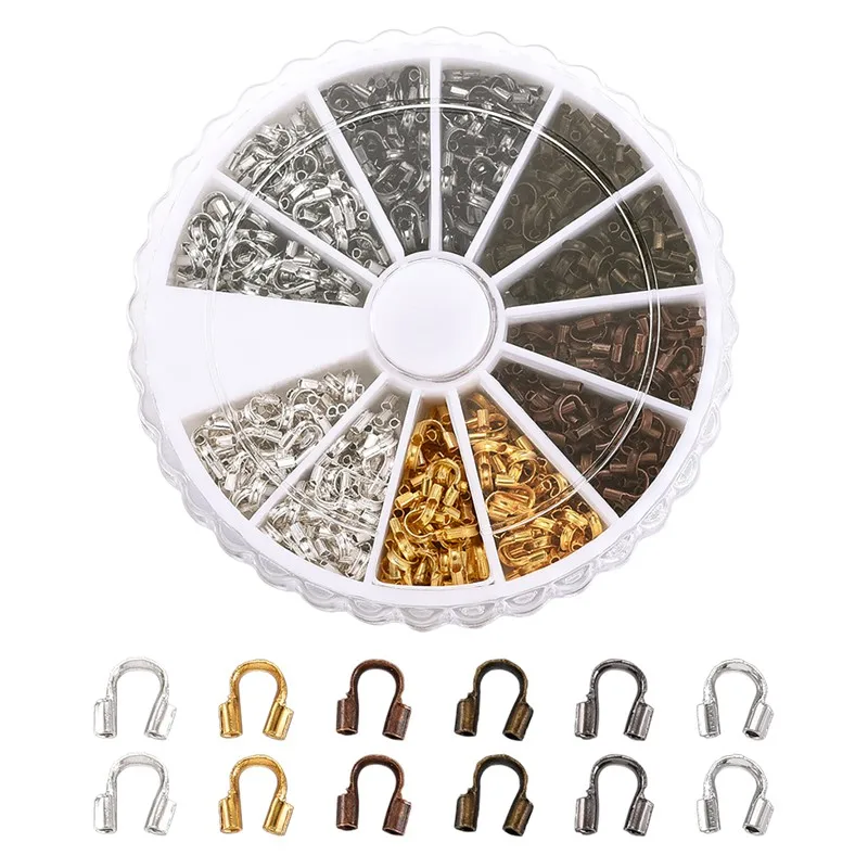 Brass Metal Wire Guard Cord Guardians U Shape Protectors Loops Terminators Clasp Connector Jewelry Finding Accessory 4.5x4/5x6mm
Brass Metal Wire Guard Cord Guardians U Shape Protectors Loops Terminators Clasp Connector Jewelry Finding Accessory 4.5x4/5x6mm