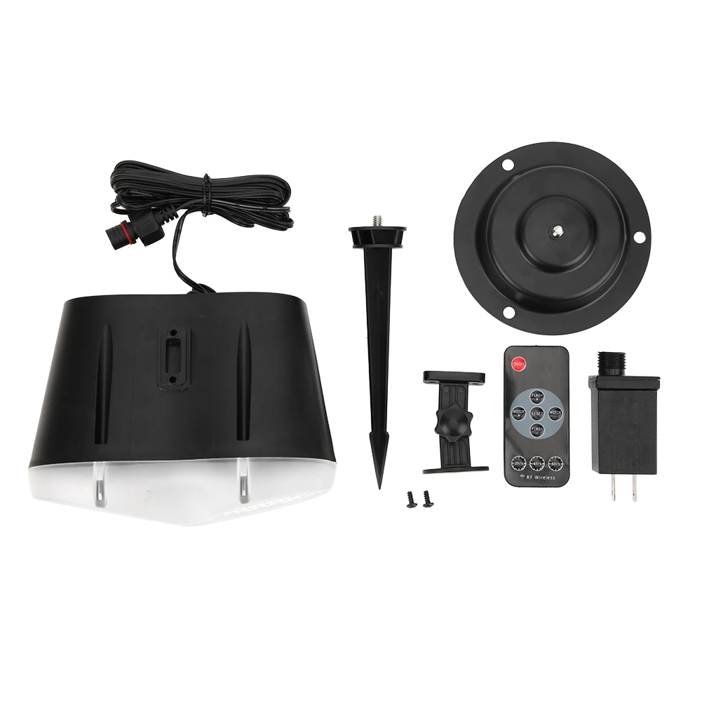 Snowflake Projection Light Waterproof Remote Control Light US Plug 100‑240V Lighting Supplies
Snowflake Projection Light Waterproof Remote Control Light US Plug 100‑240V Lighting Supplies