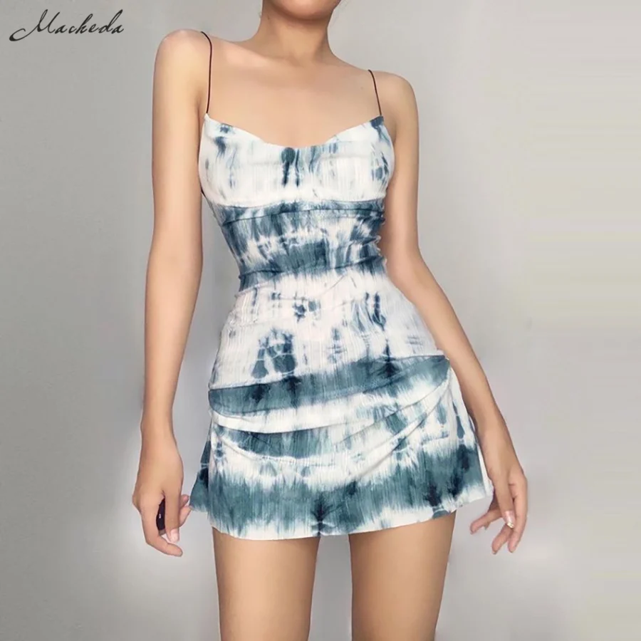 Macheda Summer Fashion Knitting Sling Dress Women Sleeveless Sexy Side Drawstring Casual Printing Lady Street Slim MIni Dresses
Macheda Summer Fashion Knitting Sling Dress Women Sleeveless Sexy Side Drawstring Casual Printing Lady Street Slim MIni Dresses