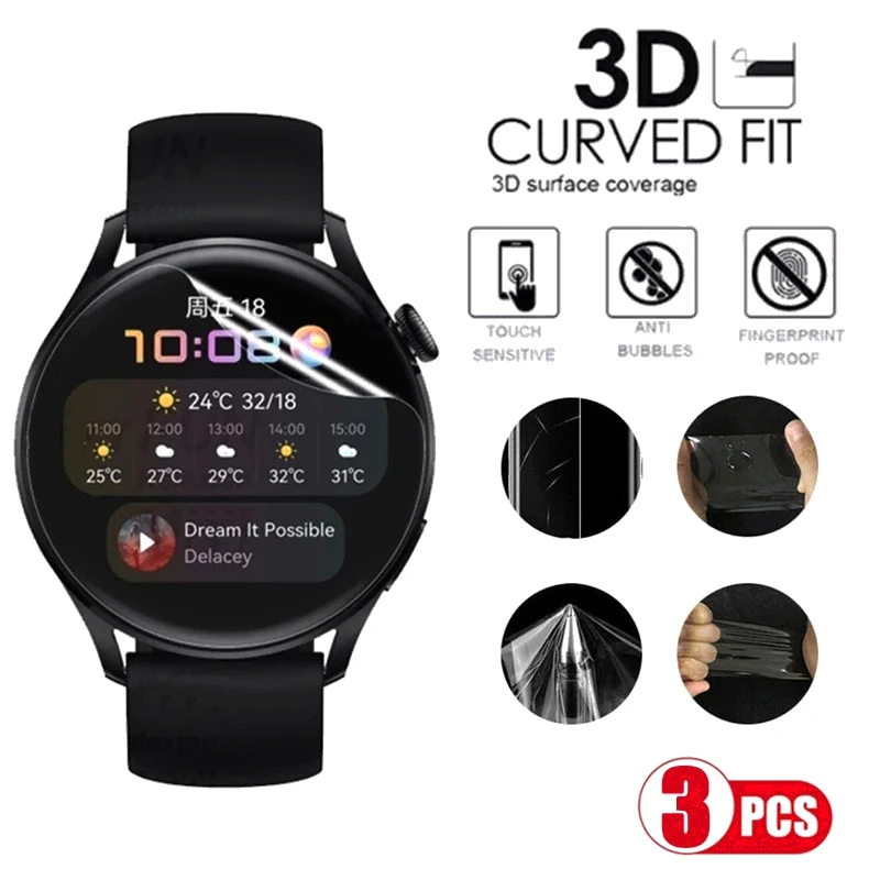 Мягкая Гидрогелевая Защитная пленка для Huawei Watch GT 2Pro 2E 42 мм 46 мм, полное покрытие, Защита экрана для Honor Watch Magic 2, чехол
Мягкая Гидрогелевая Защитная пленка для Huawei Watch GT 2Pro 2E 42 мм 46 мм, полное покрытие, Защита экрана для Honor Watch Magic 2, чехол