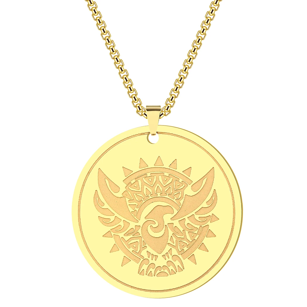 Kinitial Stainless Steel Sun Phoenix Amulet Pendant Necklace for Women Chain Choker Jewelry Charm Geometric Animal Necklace Gift
Kinitial Stainless Steel Sun Phoenix Amulet Pendant Necklace for Women Chain Choker Jewelry Charm Geometric Animal Necklace Gift
