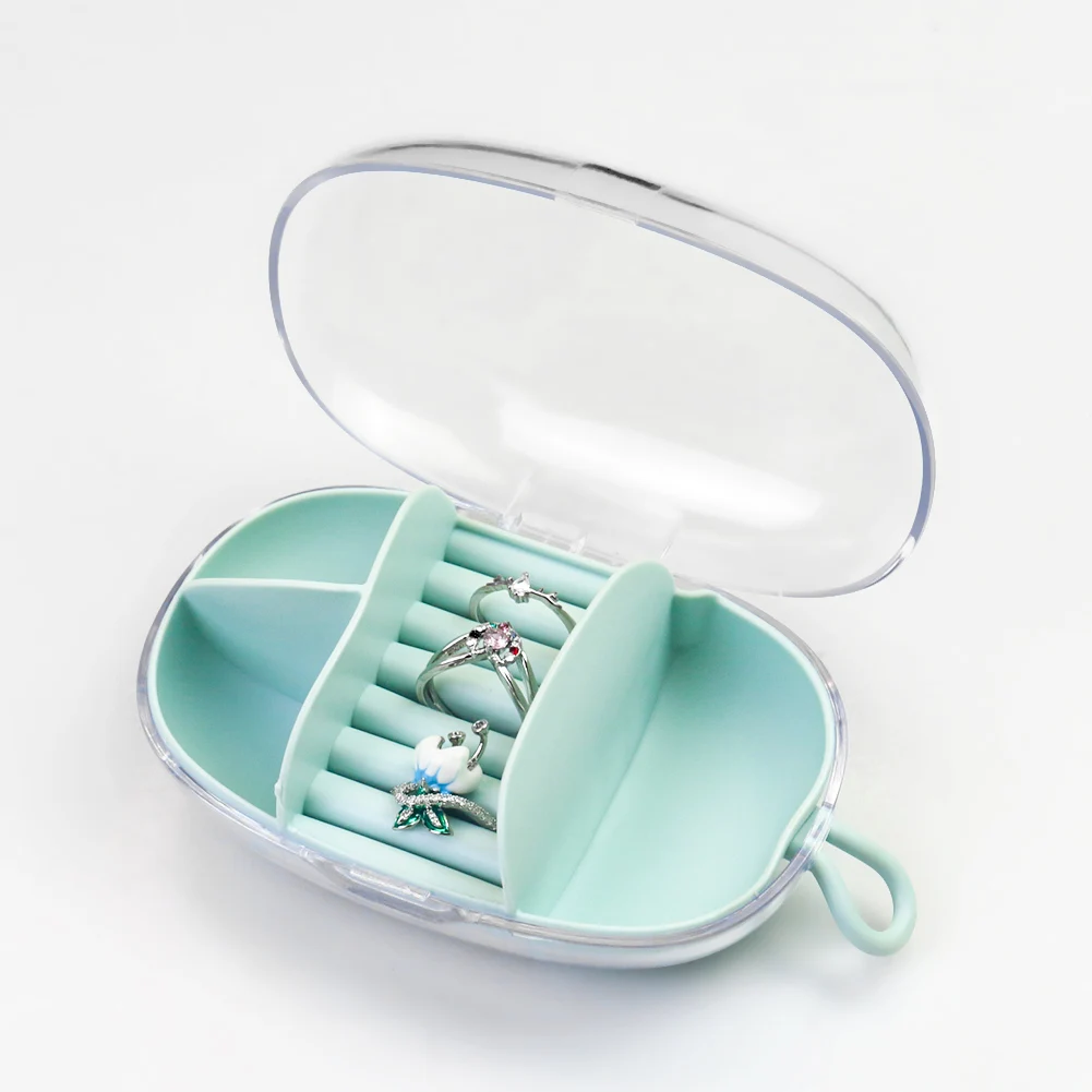 Portable Jewelry Storage Box Organizer Earring Ring Display Holder Women Travel Plastic Jewelry Case Bracelet Container Gift
Portable Jewelry Storage Box Organizer Earring Ring Display Holder Women Travel Plastic Jewelry Case Bracelet Container Gift