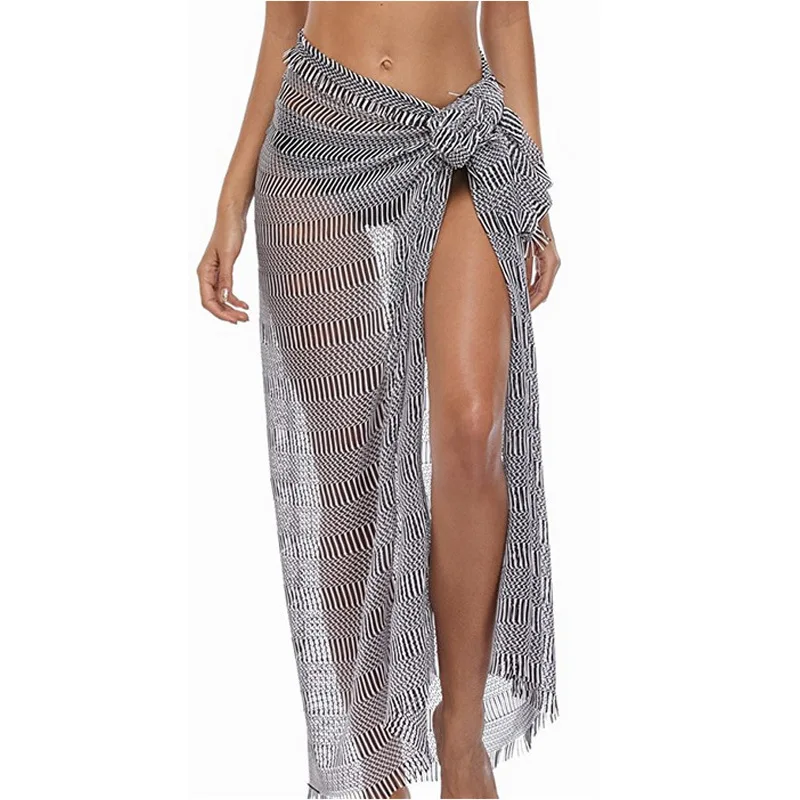 Swimsuit Sexy Sunscreen Easy To Take Wrap Skirt Holiday Skirt Multifunctional Sling Female Veil Dress Beach Woman Bikini Cover
Swimsuit Sexy Sunscreen Easy To Take Wrap Skirt Holiday Skirt Multifunctional Sling Female Veil Dress Beach Woman Bikini Cover