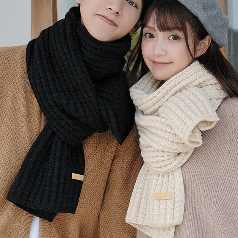 Scarf Women Autumn And Winter Retro Long Couples Woolen Knitted Lovers Scarves Soft Tourism Go Out Thick Warm Bib White Black
Scarf Women Autumn And Winter Retro Long Couples Woolen Knitted Lovers Scarves Soft Tourism Go Out Thick Warm Bib White Black