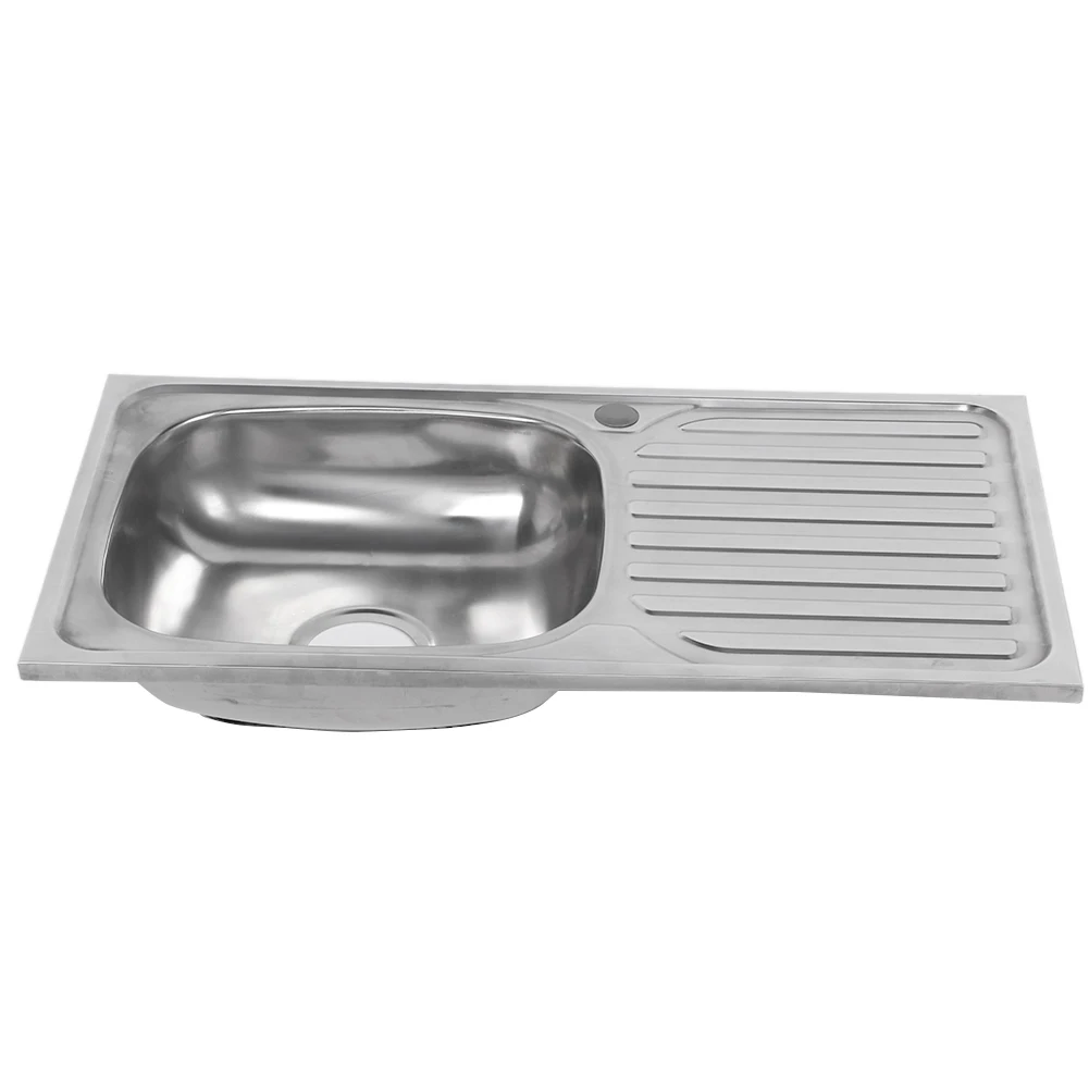 Stainless Steel Single Bowl Reversible Square Topmount Kitchen Sink For Home Restaurant Dishwashing Sink
Stainless Steel Single Bowl Reversible Square Topmount Kitchen Sink For Home Restaurant Dishwashing Sink