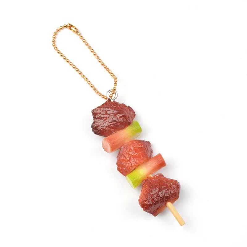 2020 Mini Simulation Delicious Barbecue Keychain Resin Beach Food Pendant Key Chain Woman's Unique Gift Keyring
2020 Mini Simulation Delicious Barbecue Keychain Resin Beach Food Pendant Key Chain Woman's Unique Gift Keyring