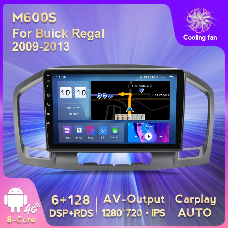 6 + 128G 8-ядерный IPS HD 1280*720 Автомобильный радиоприемник GPS навигации для Buick Regal 2009-2013 DVD мультимедийный плеер Carplay Авто RDS BT 4G
6 + 128G 8-ядерный IPS HD 1280*720 Автомобильный радиоприемник GPS навигации для Buick Regal 2009-2013 DVD мультимедийный плеер Carplay Авто RDS BT 4G