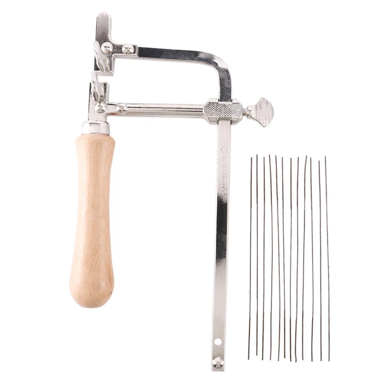 Professional Adjustable Saw Bow Wooden Handle Of Jewelry Saw Frame Hand Tools Jeweler'S Saw Frame
Professional Adjustable Saw Bow Wooden Handle Of Jewelry Saw Frame Hand Tools Jeweler'S Saw Frame