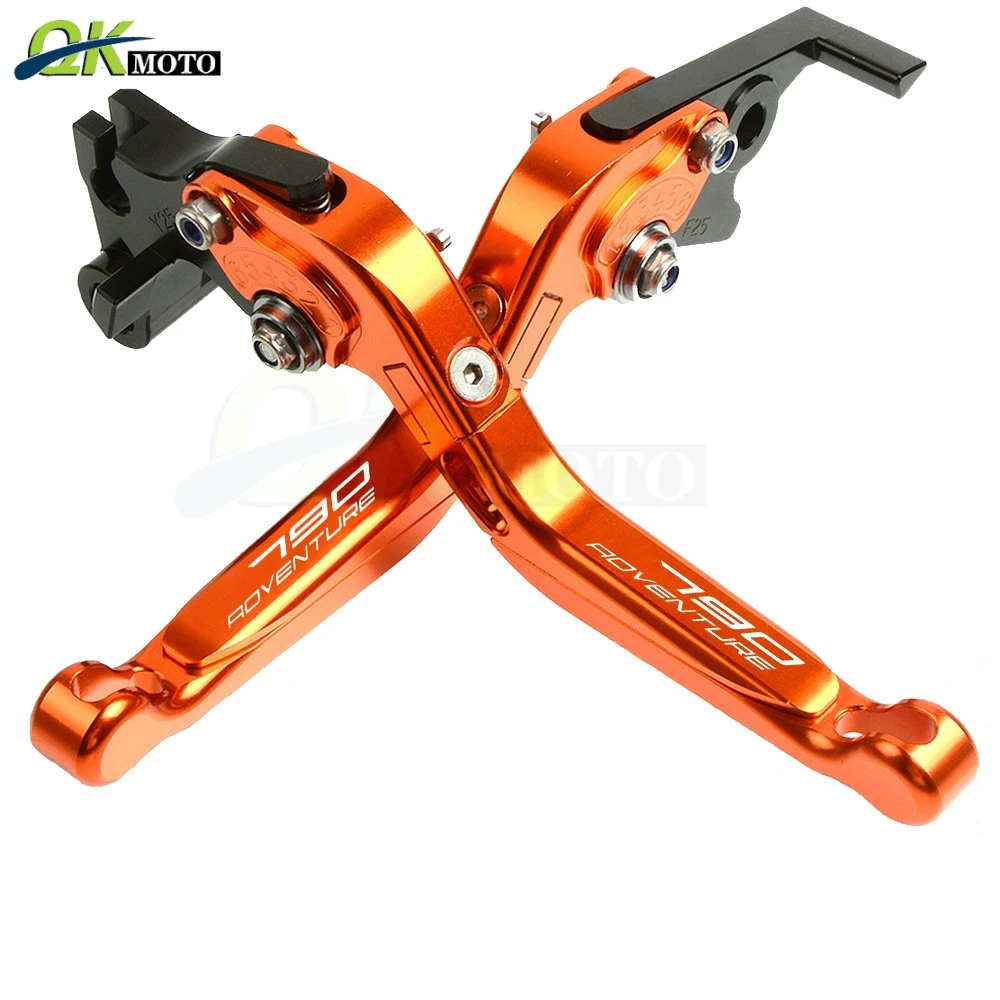 Motorcycle CNC Aluminum Adjustable Foldable Clutch Levers Extendable Brake levers fits For 790 ADV 790 Advevture 2018-2020
Motorcycle CNC Aluminum Adjustable Foldable Clutch Levers Extendable Brake levers fits For 790 ADV 790 Advevture 2018-2020