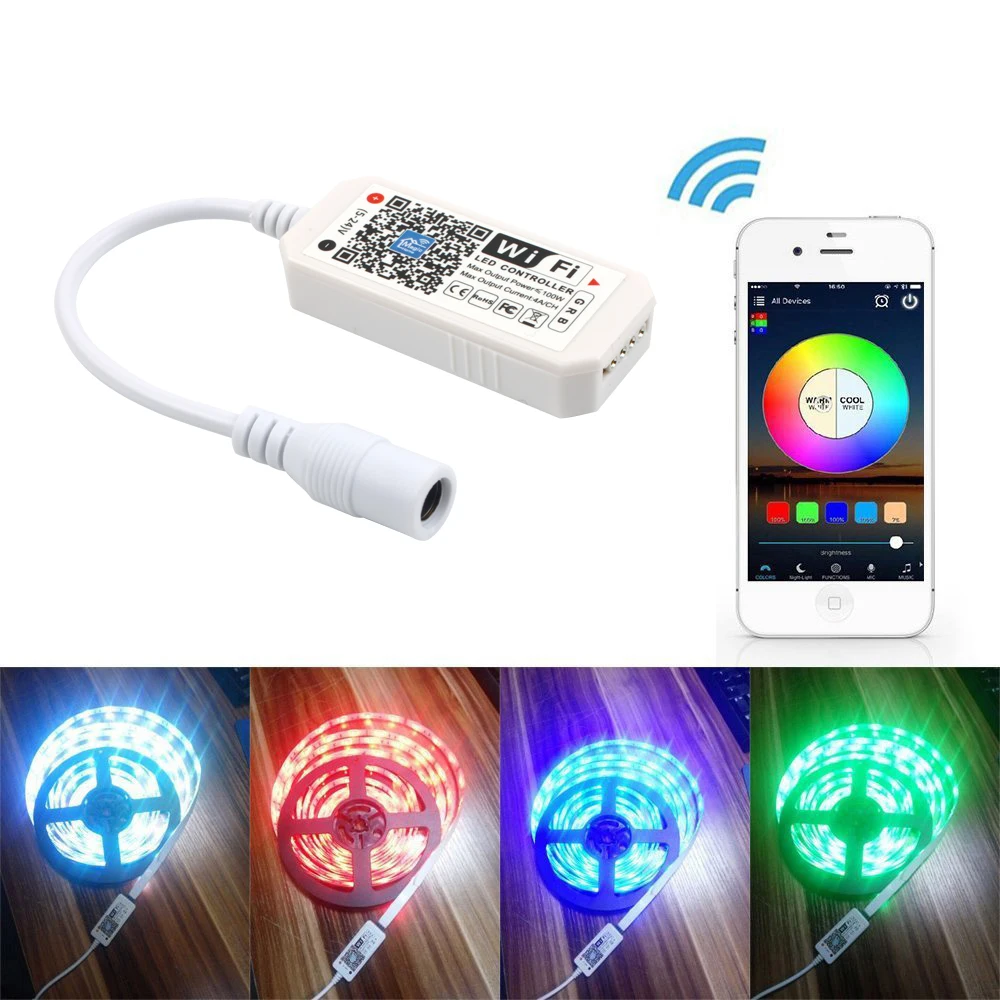 LED RGB RGBW Controller DC12V 24 Key wifi Remote Controller RF Remote Controller For 3528 5050 RGB LED Strip Lights
LED RGB RGBW Controller DC12V 24 Key wifi Remote Controller RF Remote Controller For 3528 5050 RGB LED Strip Lights