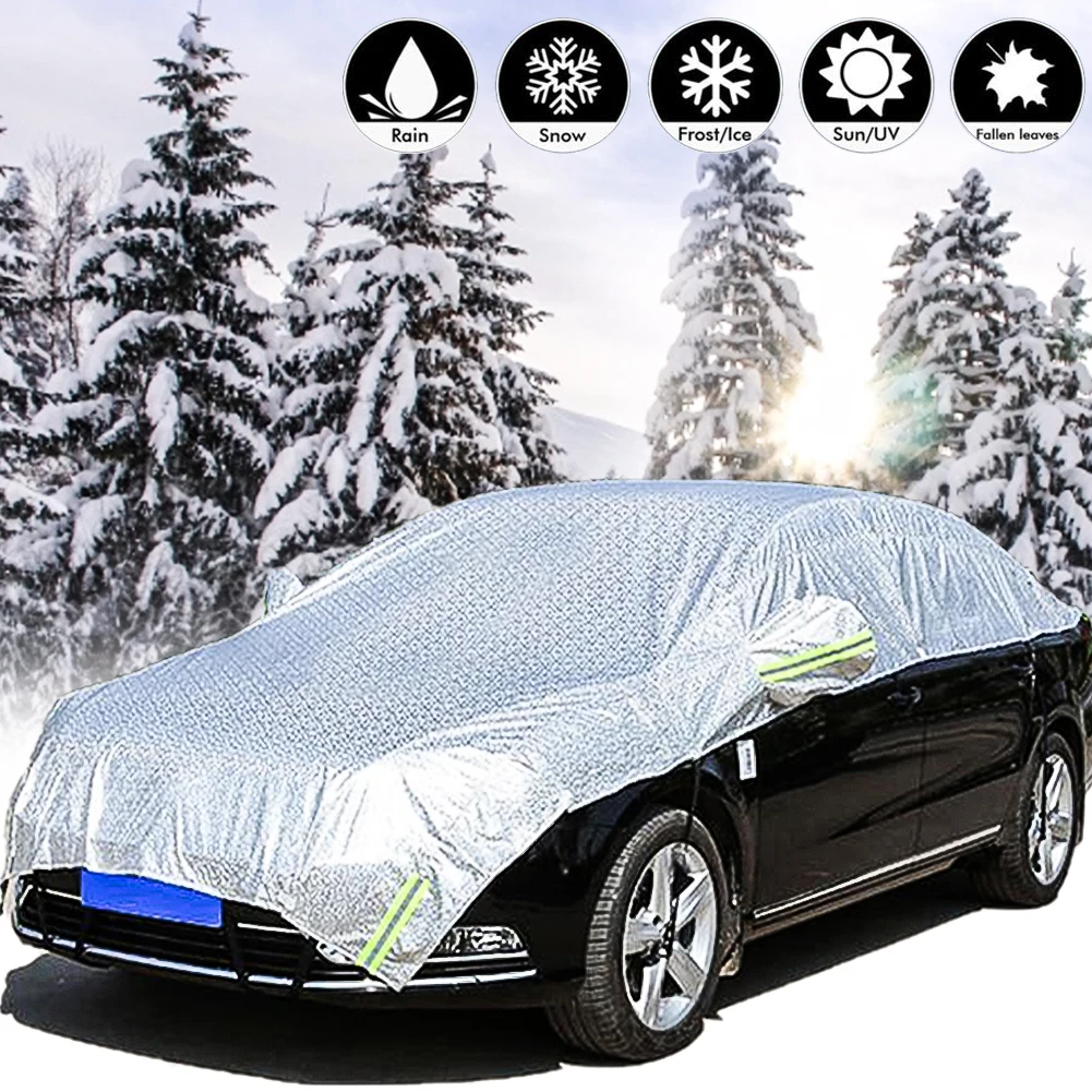 5x2.3m Car Sunshade Cover PE Aluminum Film Sun UV Snow Dust Rain Resistant Durable Covers Protector Hood Dropshipping
5x2.3m Car Sunshade Cover PE Aluminum Film Sun UV Snow Dust Rain Resistant Durable Covers Protector Hood Dropshipping