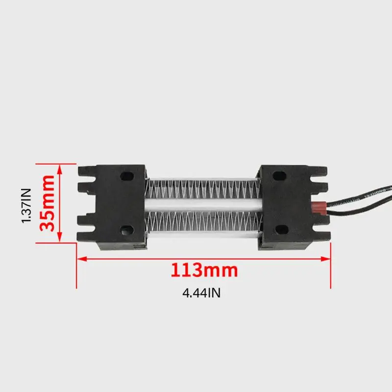 Surface Insulated 100W 220V Ceramic Thermostatic PTC Heating Element Universal Electric Air Heater AC/DC
Surface Insulated 100W 220V Ceramic Thermostatic PTC Heating Element Universal Electric Air Heater AC/DC